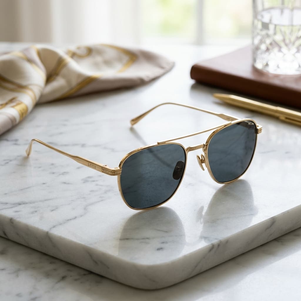 Signature Aviator Sunglasses from Habeeb Watch House